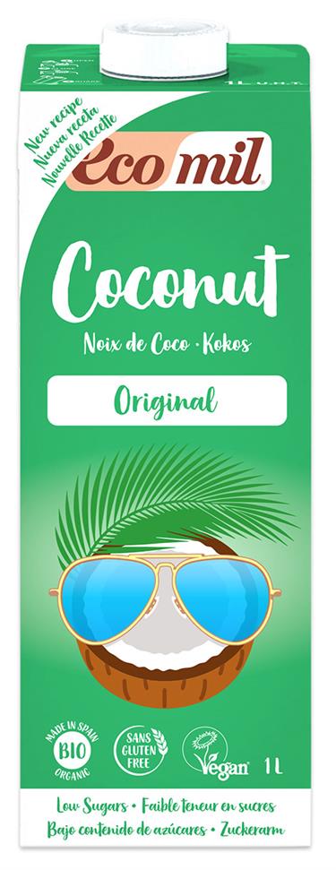 Kokosmælk m/agave, Økologisk